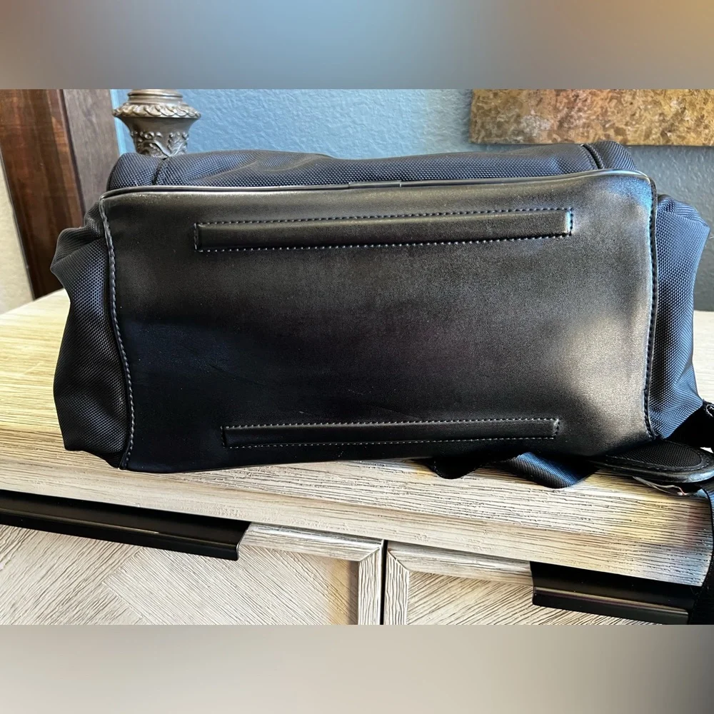Tumi Arrive Bradley Black Nylon & Leather Travel Backpack 🟣FINAL PRICE🟣 - Picture 6 of 16